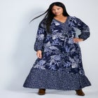 Floral Falls Tiered Maxi Dress image number null