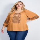 Anna Embroidery Detail Top image number null