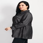 Denim Tiered Shirt image number null