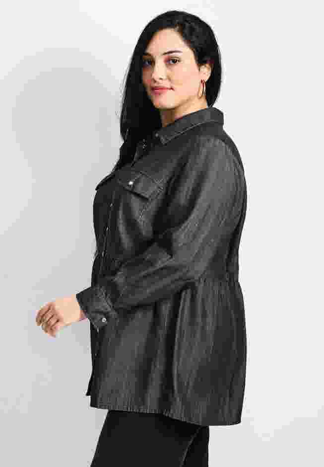 Denim Tiered Shirt image number 2