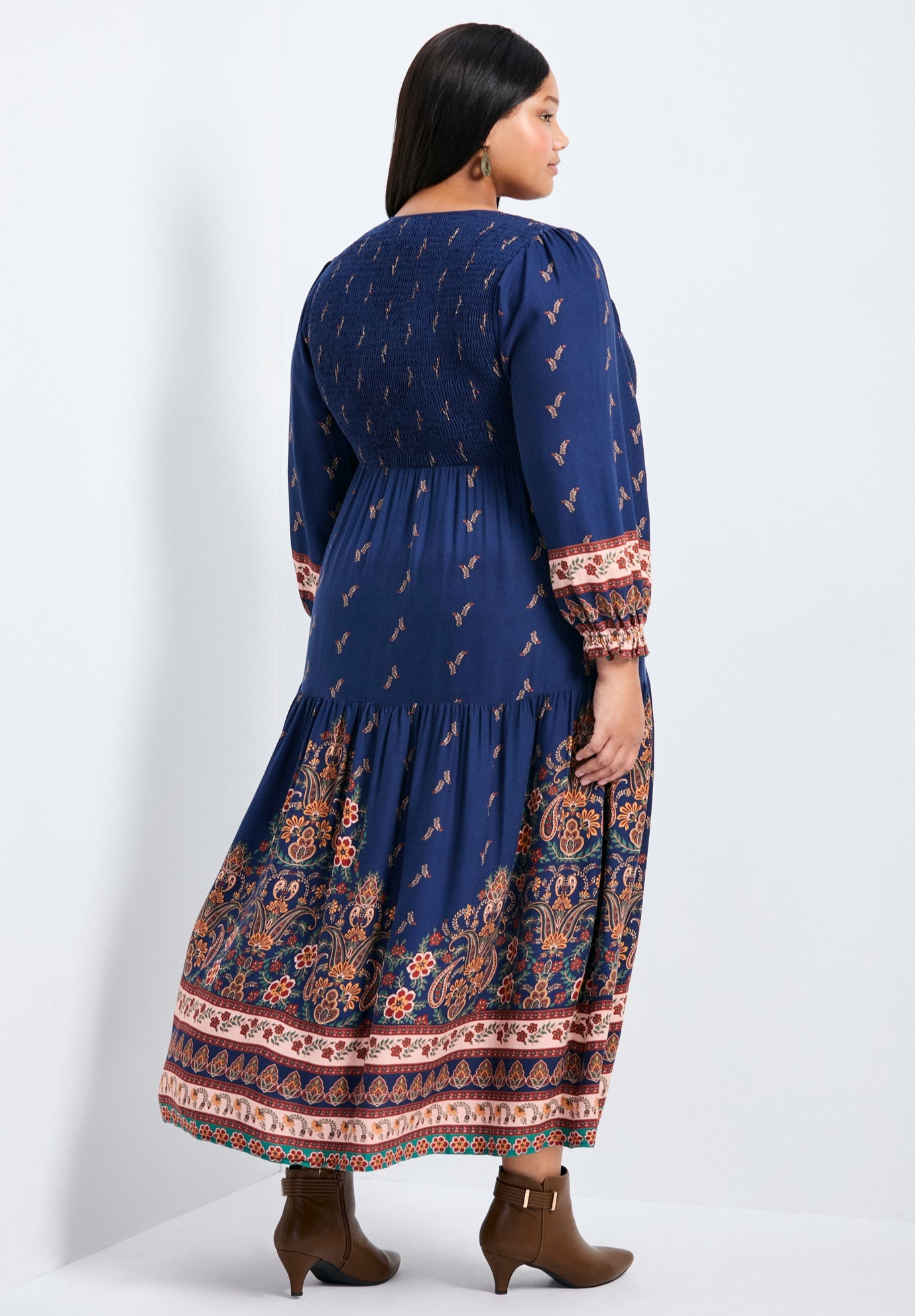 Sherry Shirred Bodice Maxi Dress image number 2