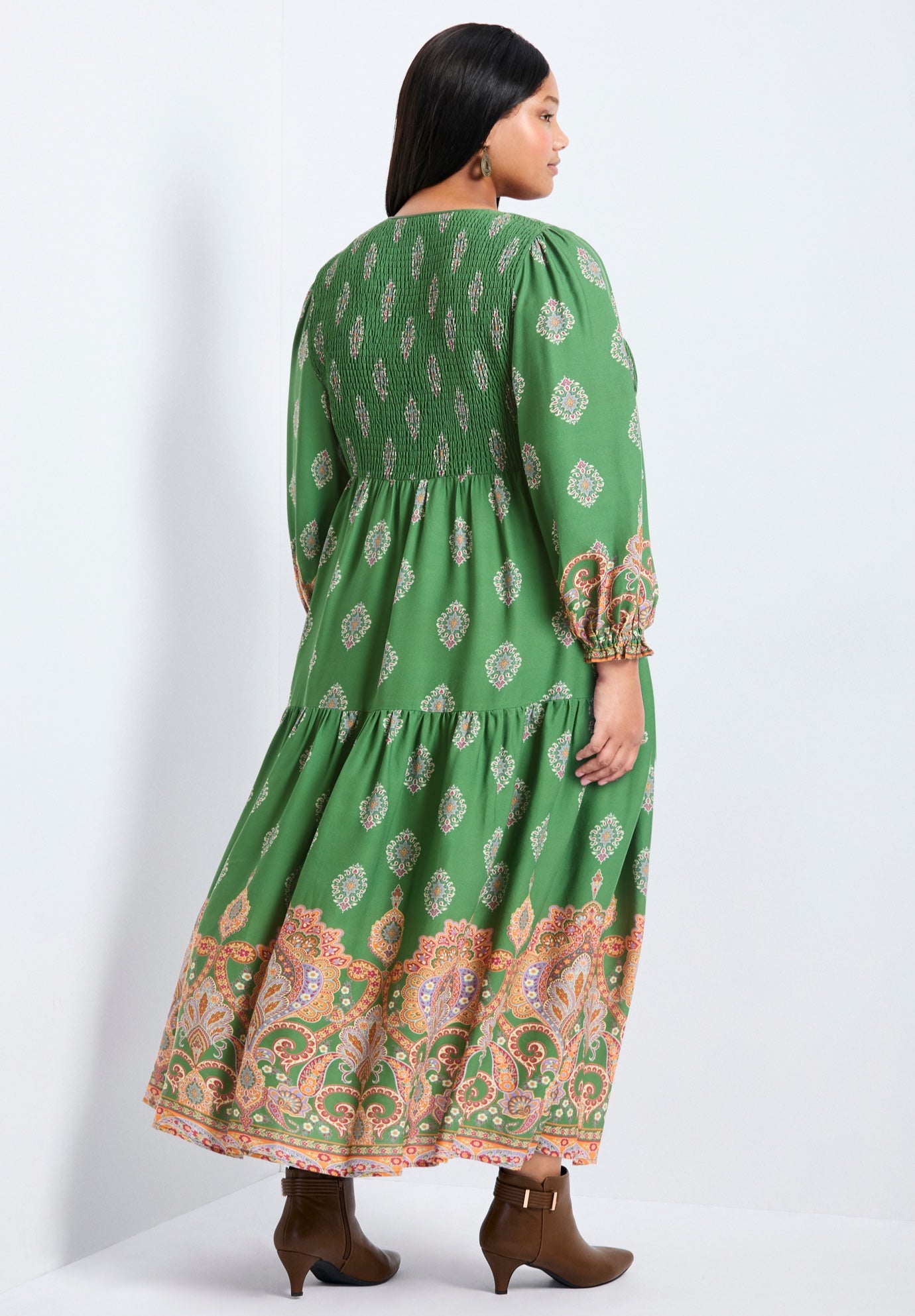 Sherry Shirred Bodice Maxi Dress image number 2