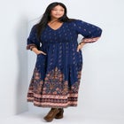 Sherry Shirred Bodice Maxi Dress image number null