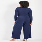 Glamour Wrap Front Jumpsuit image number null