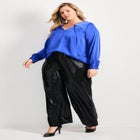 Glitz Sequin Wide Leg Pant image number null