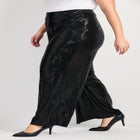 Glitz Sequin Wide Leg Pant image number null
