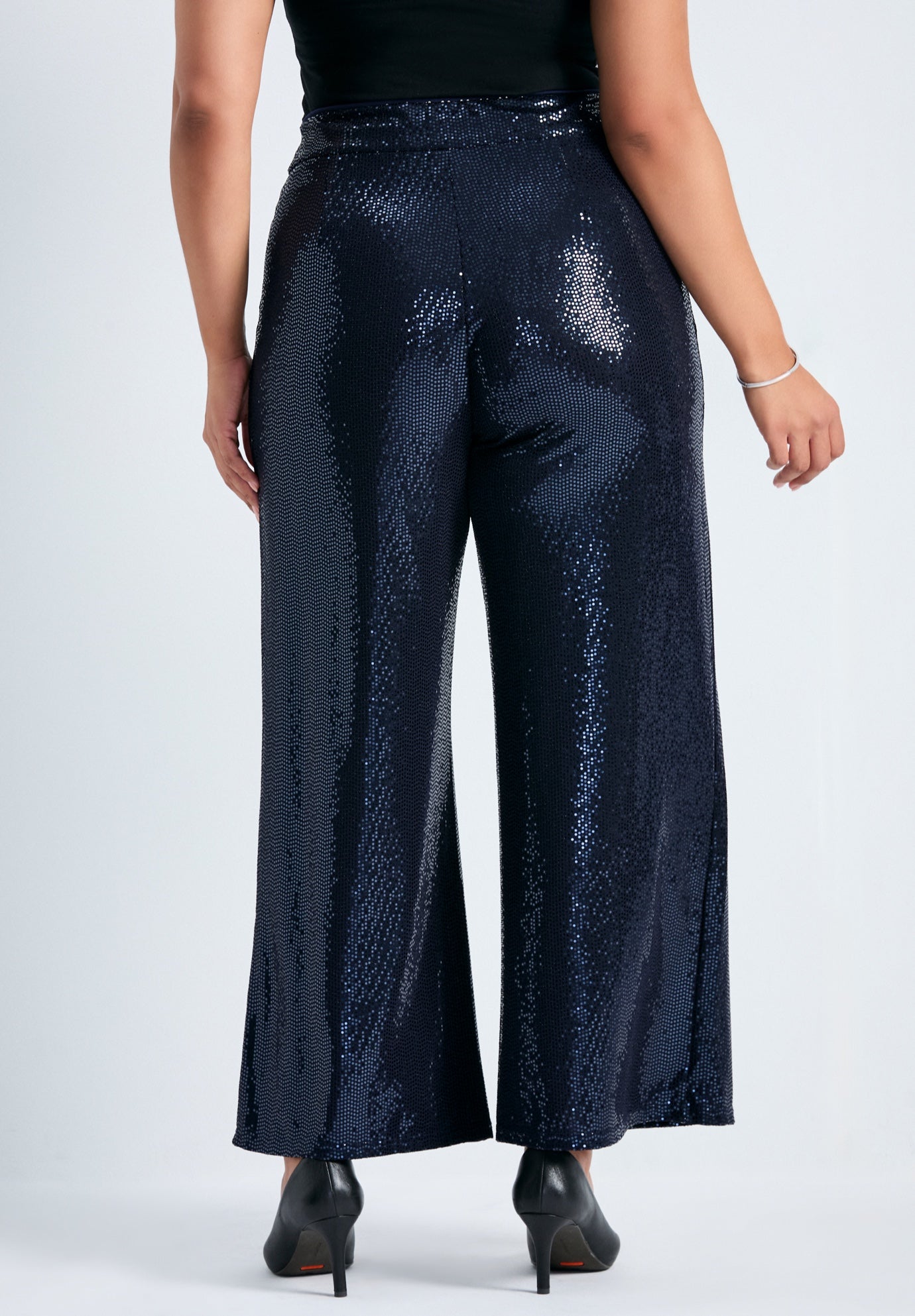 Glitz Sequin Wide Leg Pant image number 2