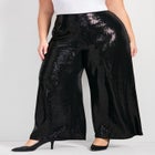 Glitz Sequin Wide Leg Pant image number null
