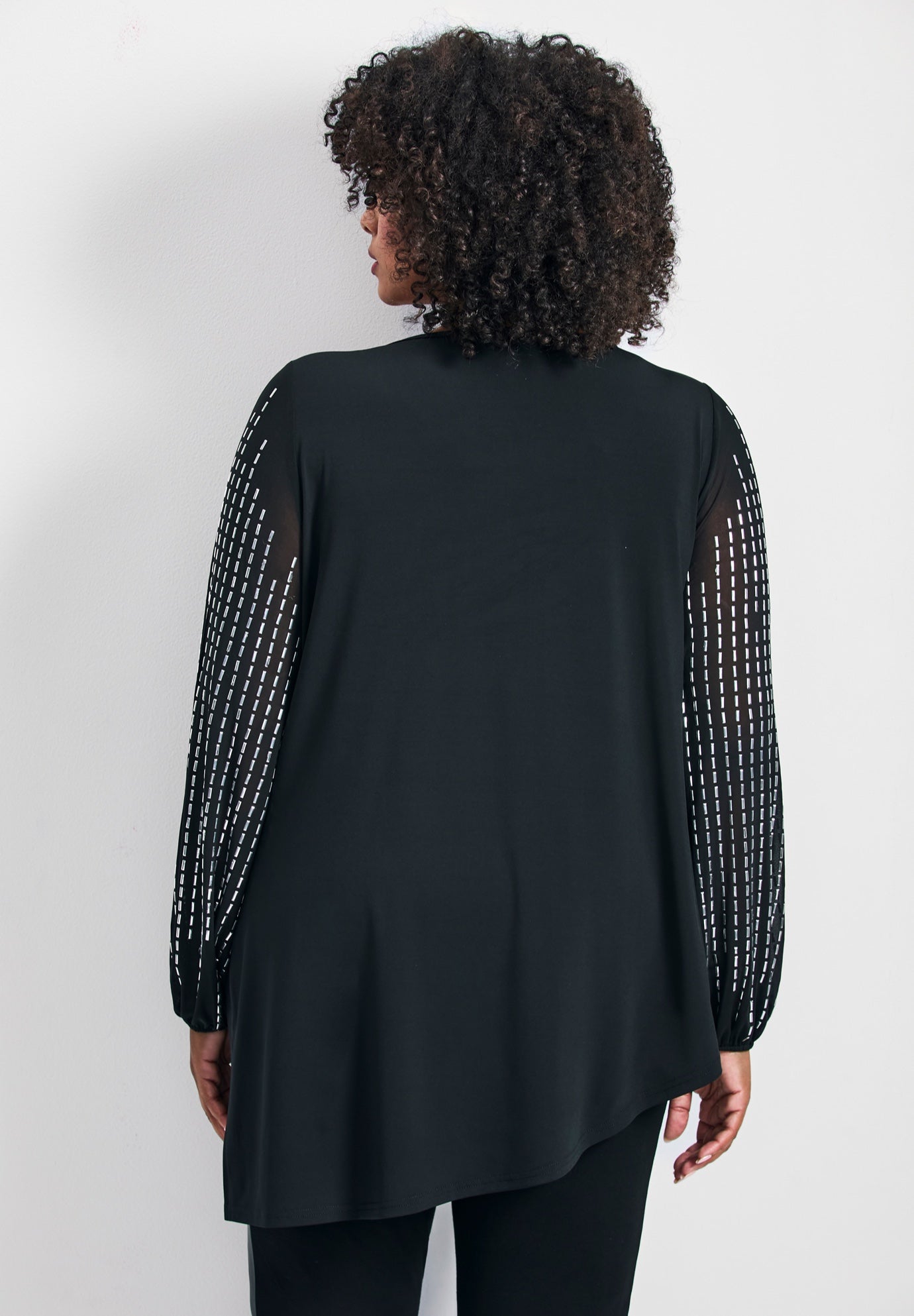 Glitz Embellished Sleeve Tunic image number 2