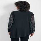 Glitz Embellished Sleeve Tunic image number null