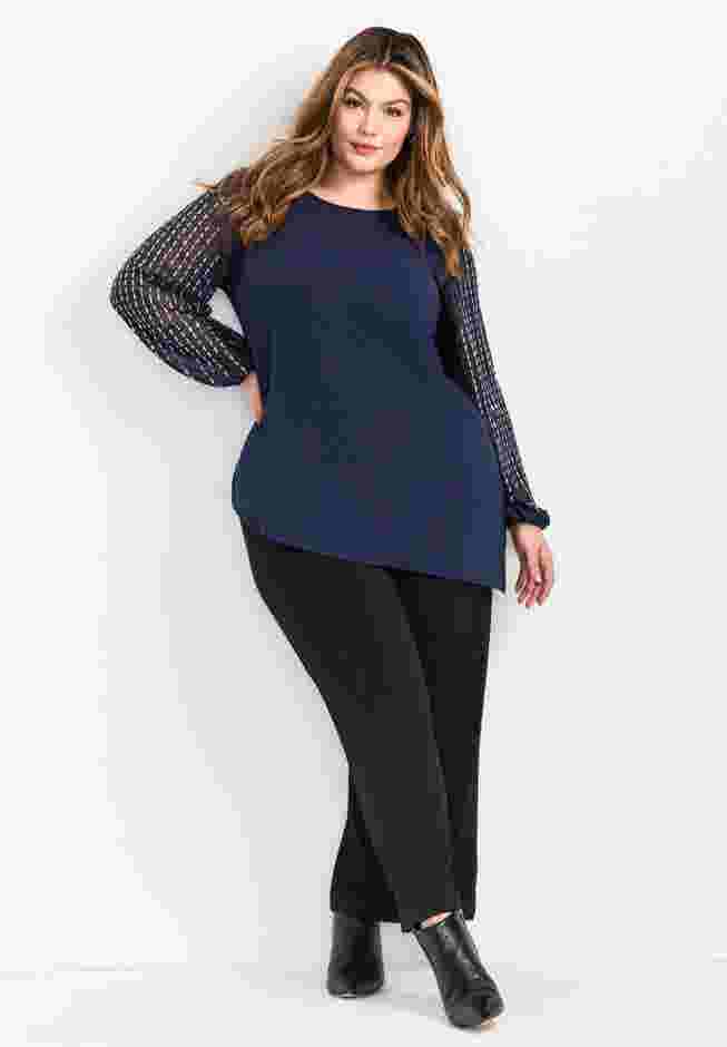 Glitz Embellished Sleeve Tunic image number 4