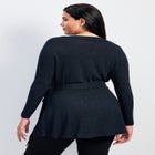 Glamour Sparkle Wrap Top image number null