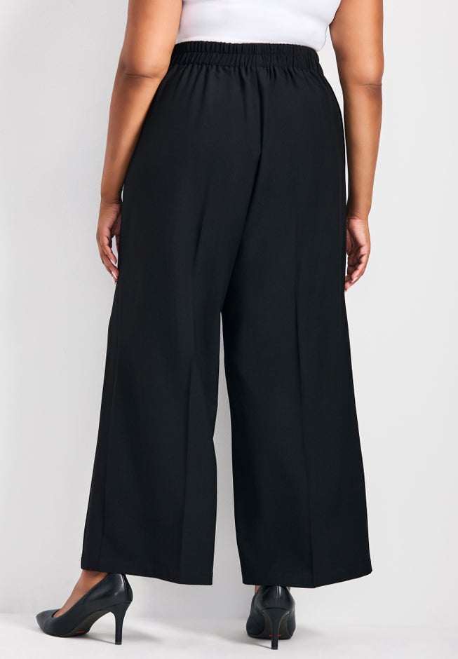 Anna Wide Leg Pleat Front Pant image number null
