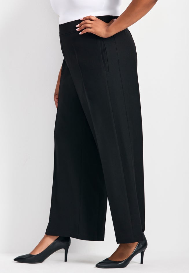 Anna Wide Leg Pleat Front Pant image number null