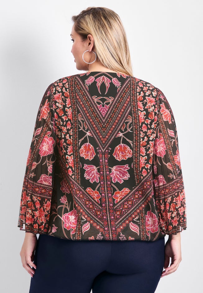 Harmony Pleat Sleeve Top image number 2