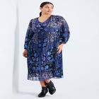 Harmony Twist Front Pleated Dress image number null