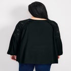 Marcie Lace Yoke Long Sleeve Top image number 2