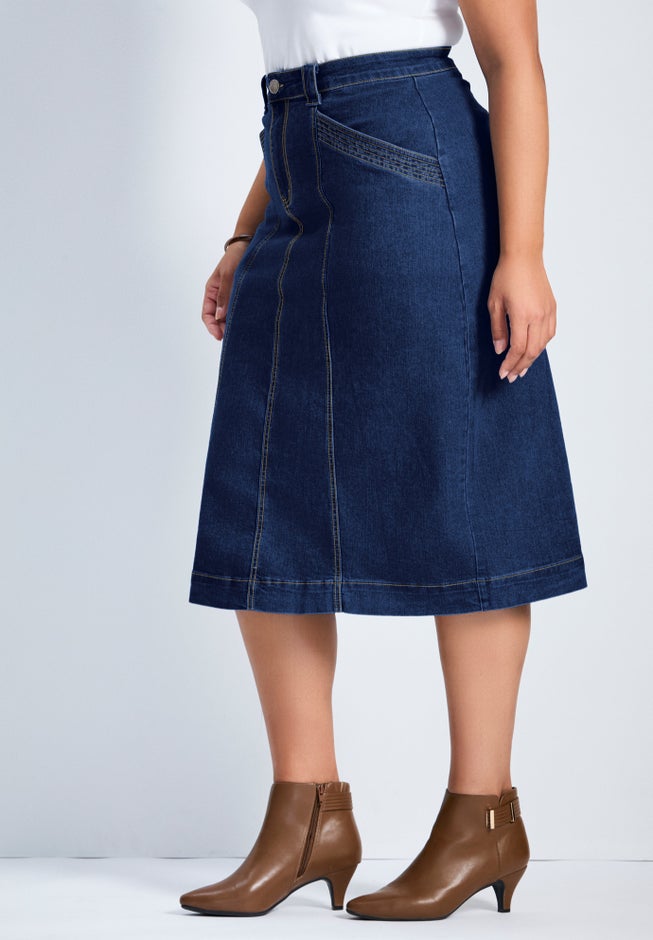 Taylah Denim Skirt image number 1