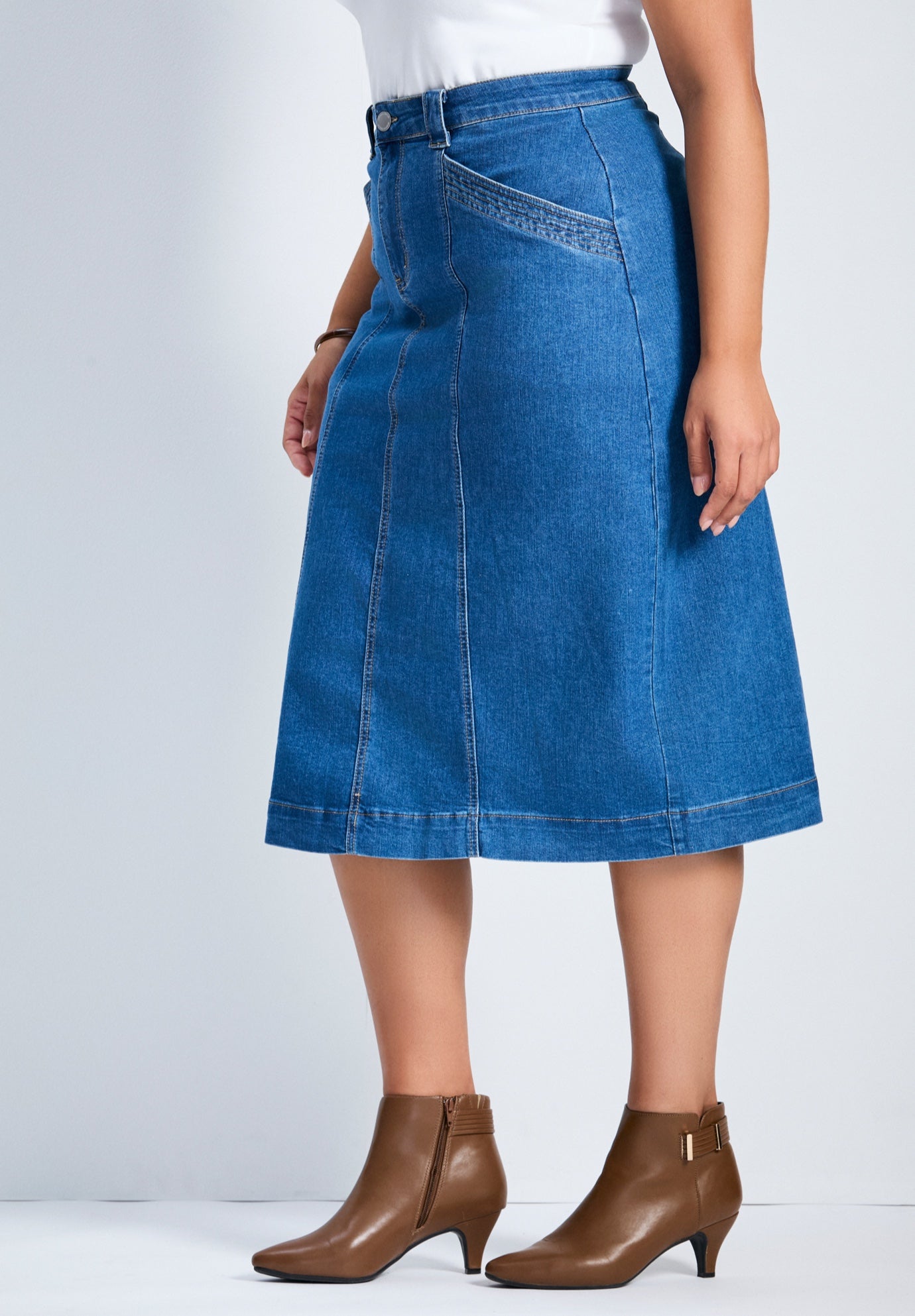 Taylah Denim Skirt image number 1