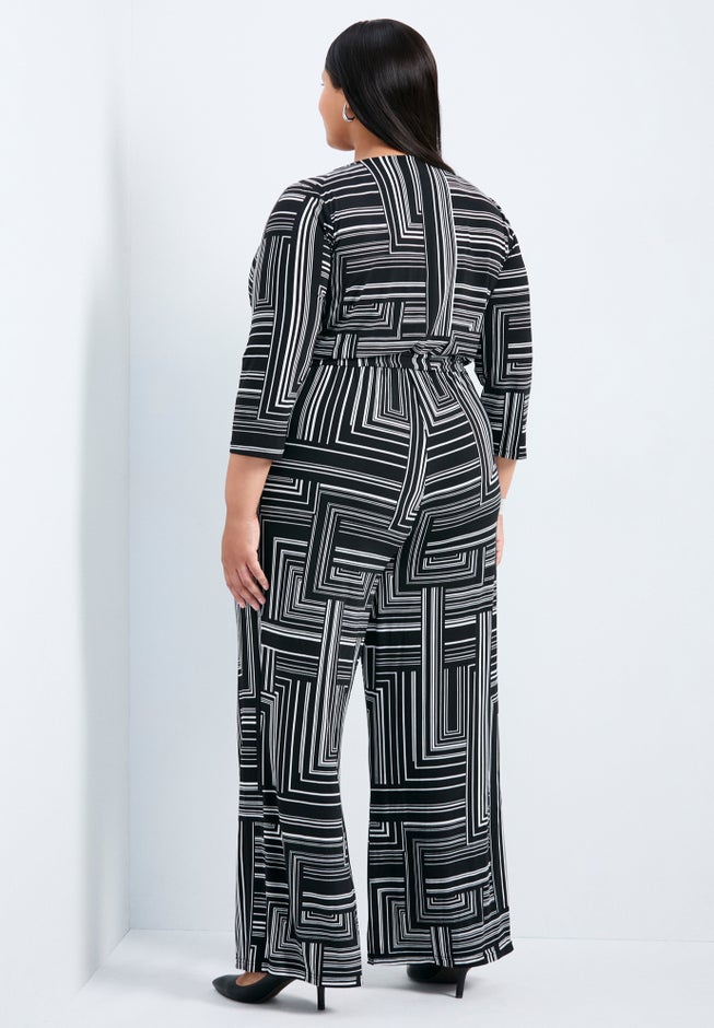 Mara Wrap Front Jumpsuit image number 1