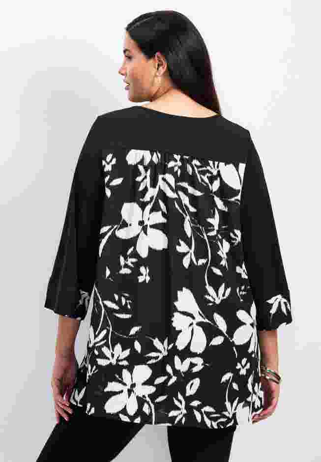 Marion Mixed Media Tunic image number 2