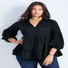 Amari Tiered Tunic Shirt image number 0