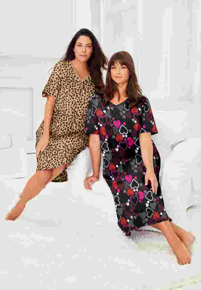 Long Print Sleepshirt image number 3