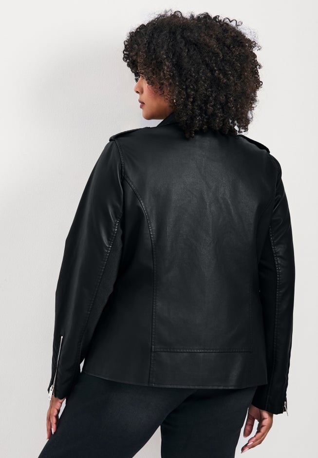 Jane Vegan Leather Jacket image number 2