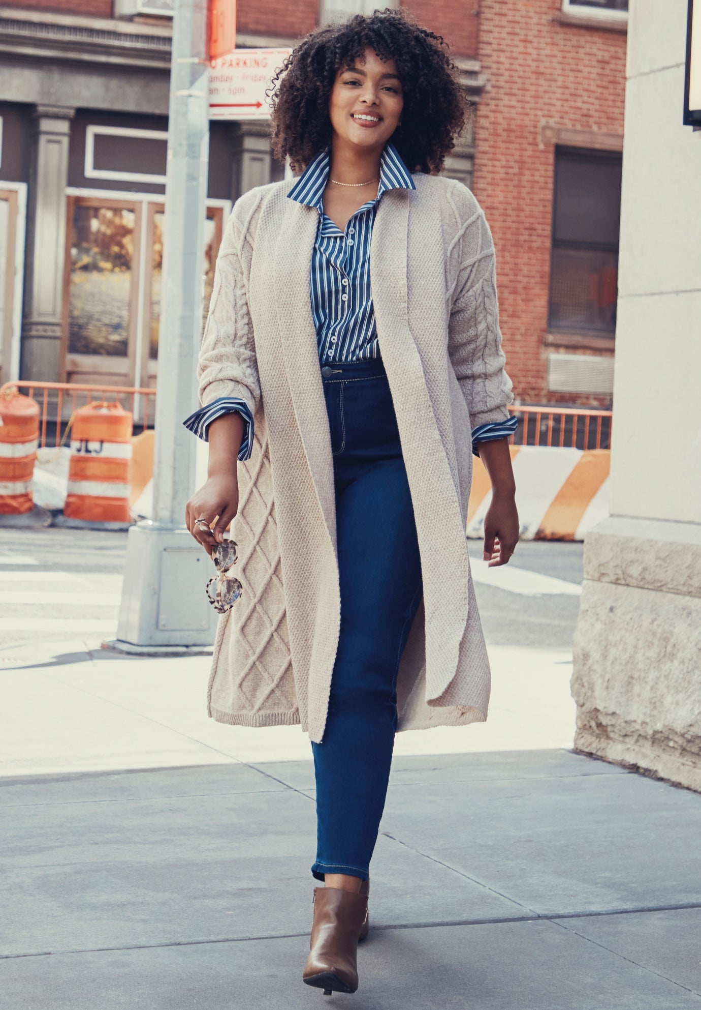 Paris Longline Cable Cardi image number 1