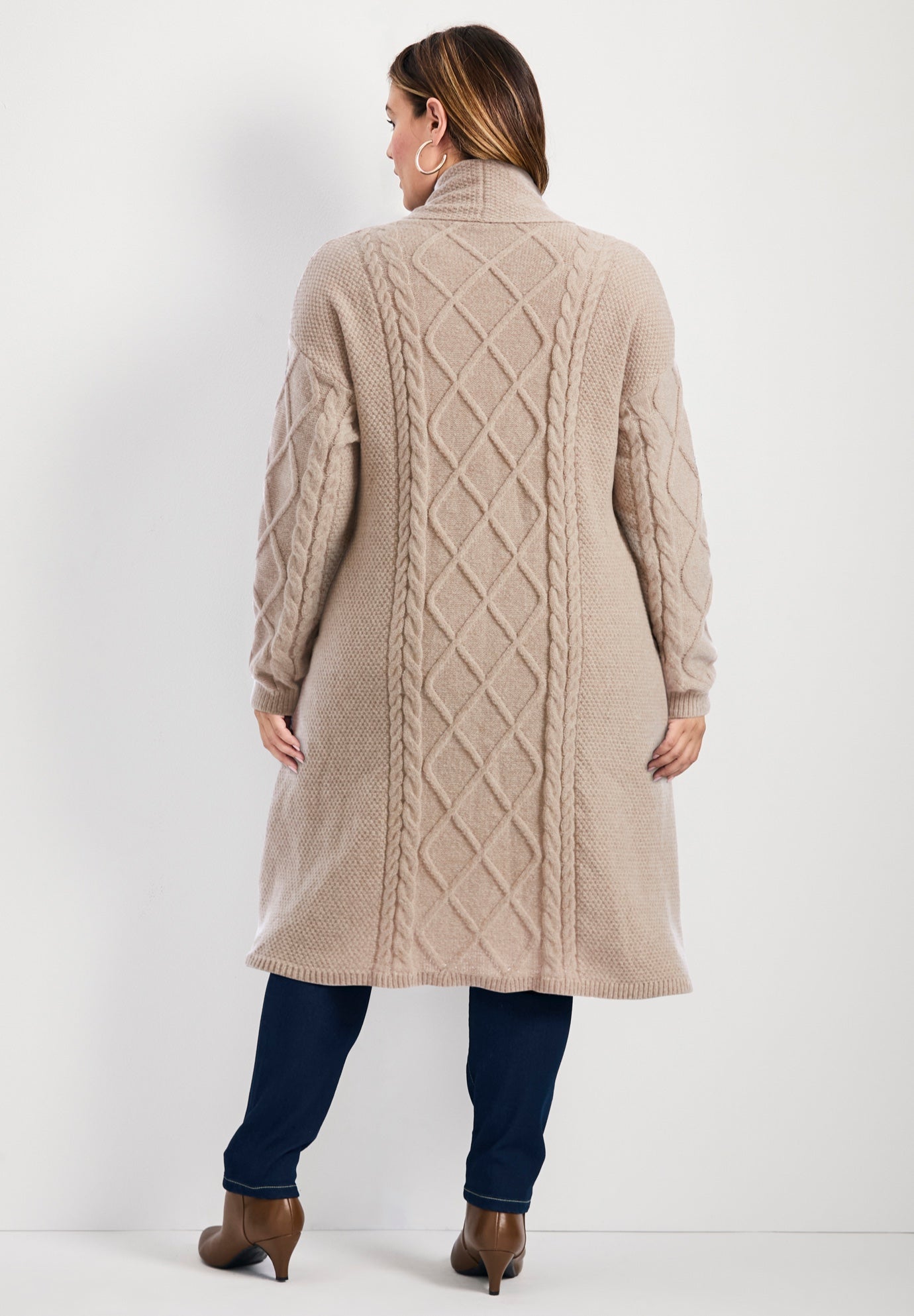 Paris Longline Cable Cardi image number 3
