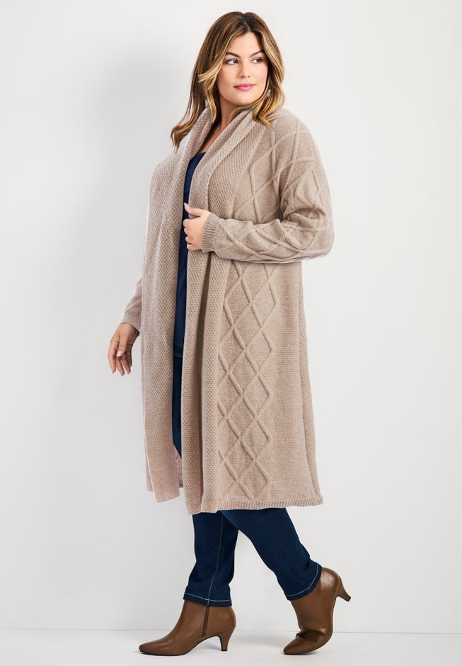 Paris Longline Cable Cardi image number 2