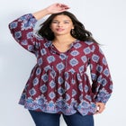 Mara Blouson Sleeve Tunic image number null