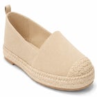 Faux Suede Slip-On Espadrille Flats image number null