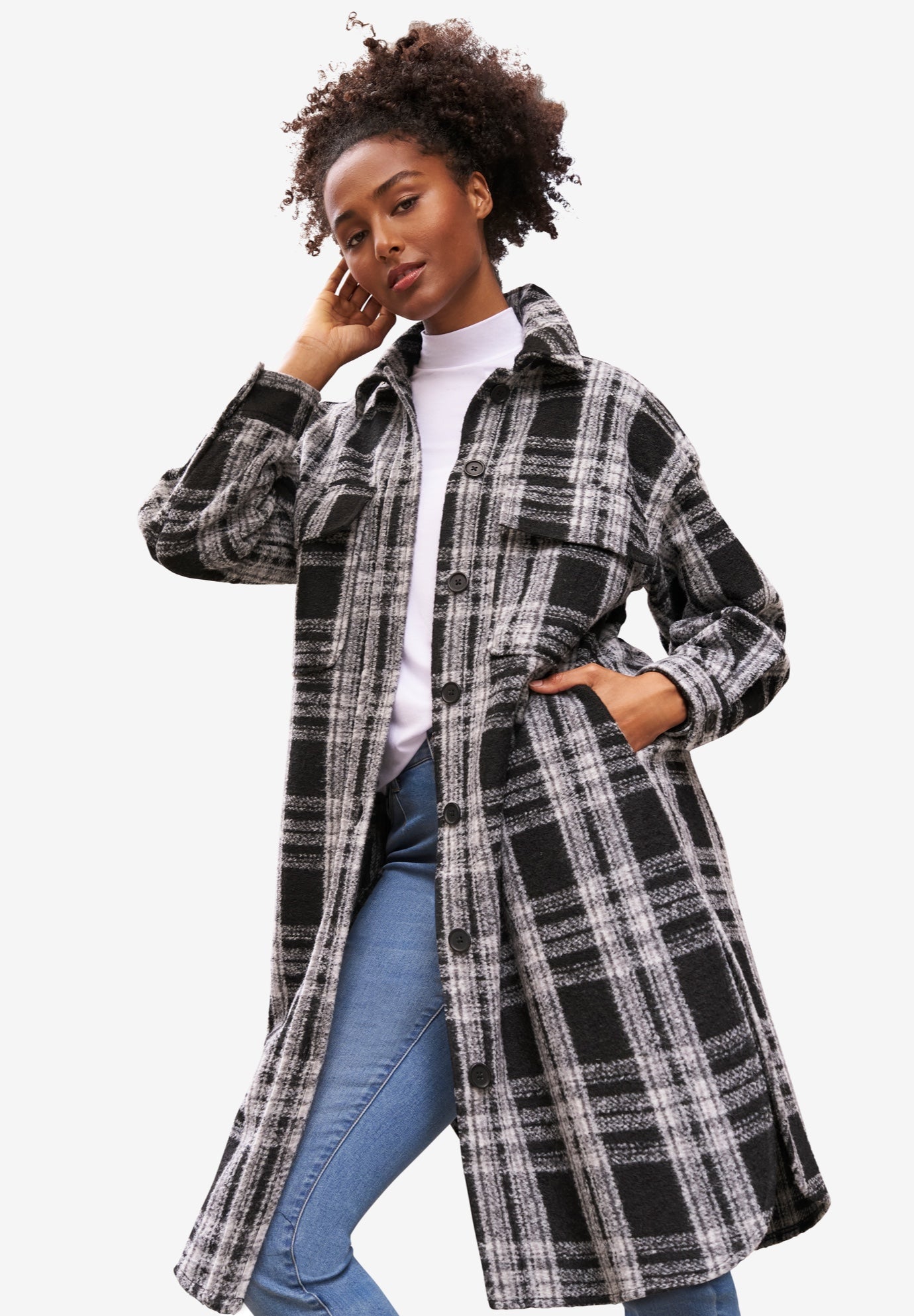 ジャケット・アウター soerte WOOL BLEND SHAGGY OVER COAT soerte】WOOL BLEND SHAGGY OVER COAT / WIDE STRAIGHT VELVET