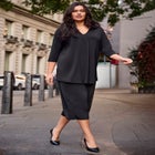 V Neck Pleat Front Tunic image number null