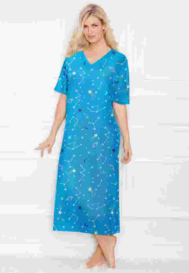 Long Print Sleepshirt image number 4