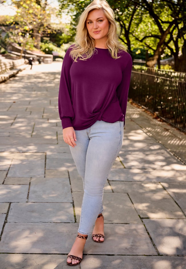 Pull On Skinny Leg Jean image number 1