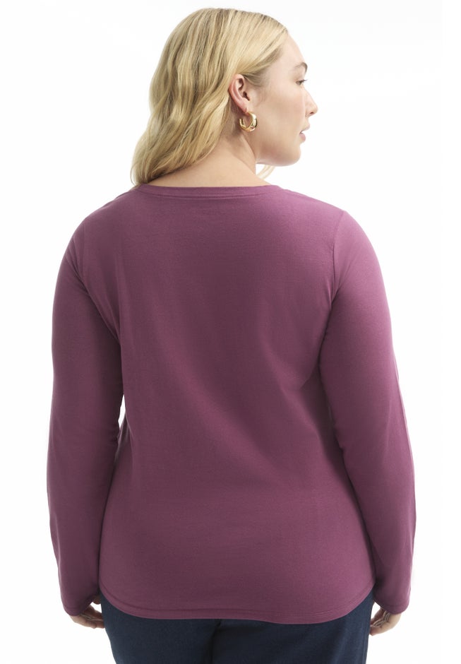 Long-Sleeve Crewneck One + Only Tee image number 1