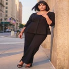 Ponte Zip Front Top image number 1