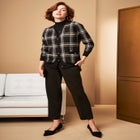 V-Neck Cardigan Sweater image number null