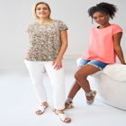 Trapeze Knit Tee image number null