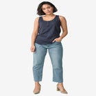 Knit Henley Tank image number null