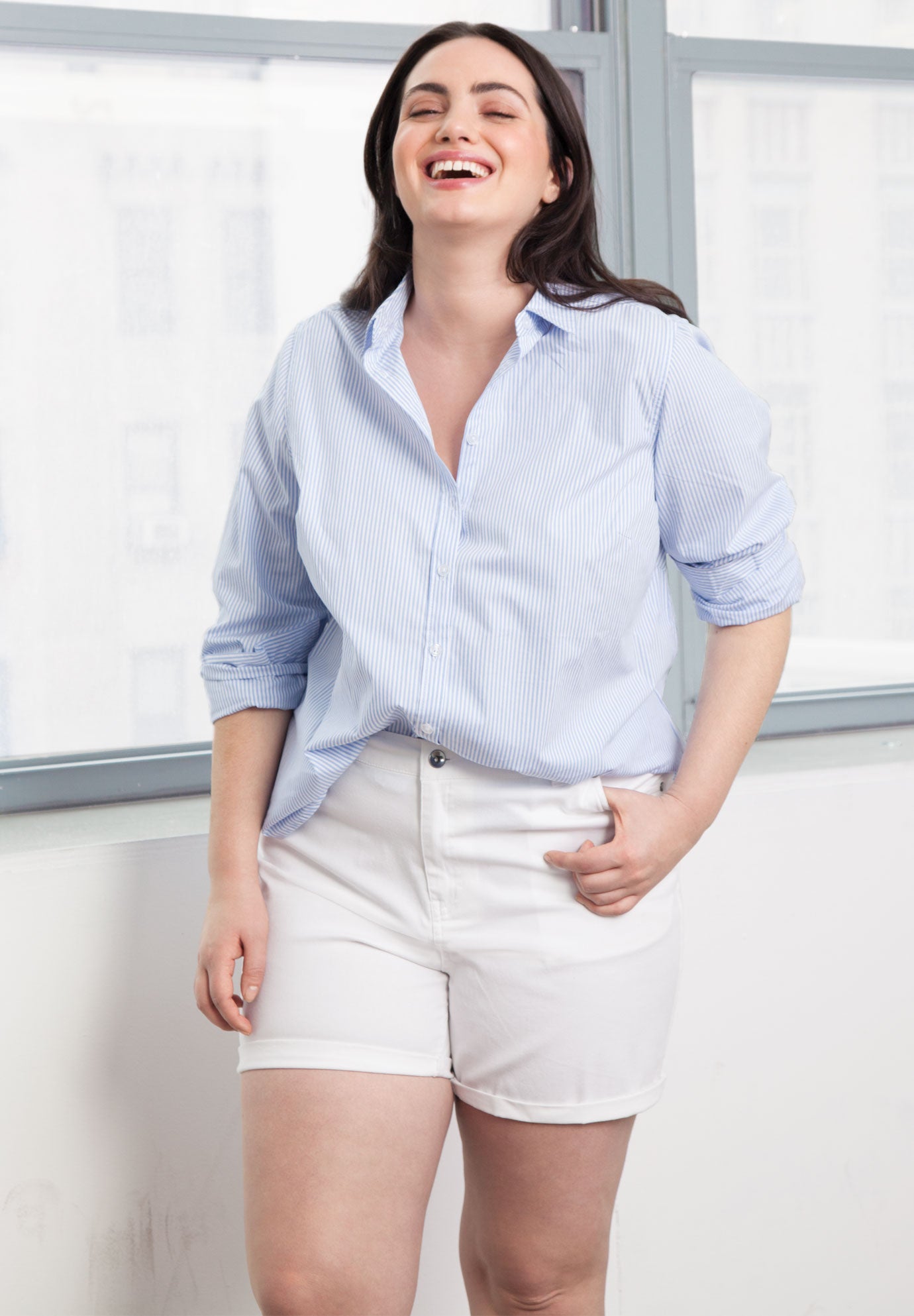 Stretch 5-Pocket Shorts image number 3