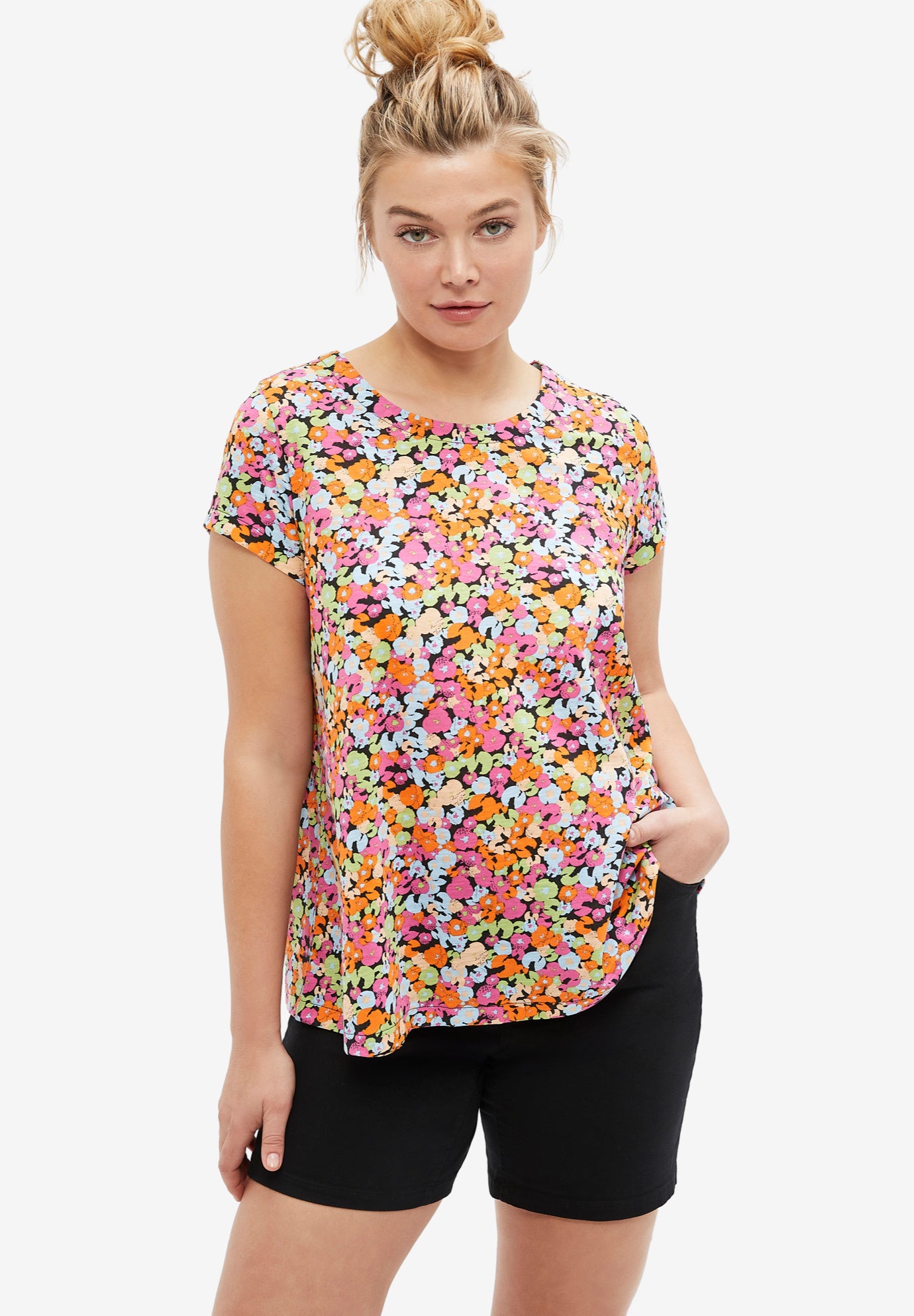 Stretch 5-Pocket Shorts image number 0