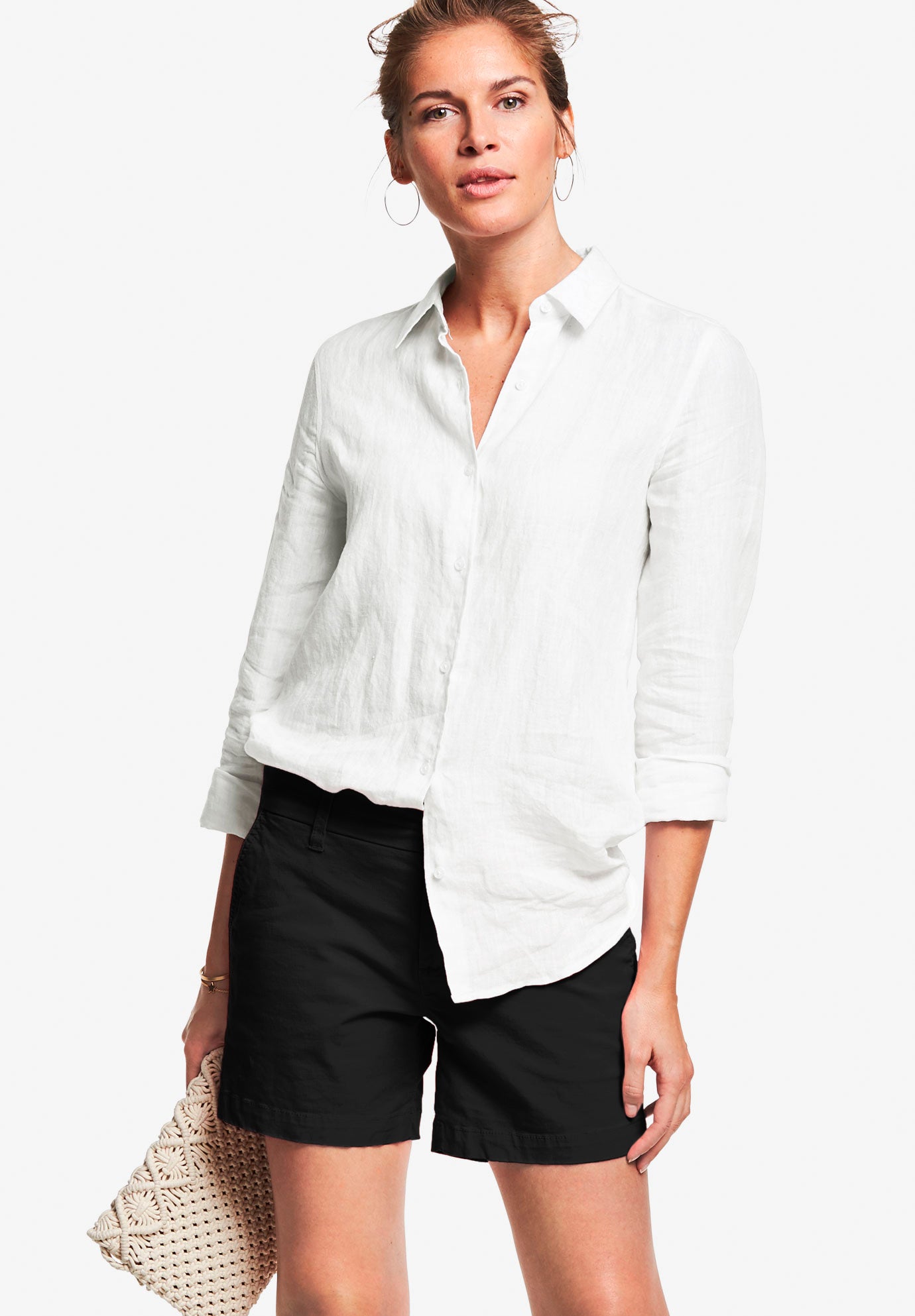 Stretch Chino Mid-rise Shorts image number 0