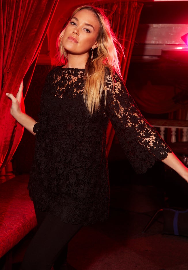 Allover Lace Top image number 3