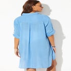 Lyla Button Up Cover Up Shirt image number null