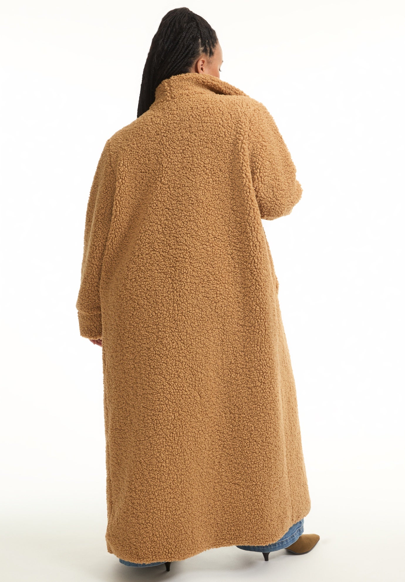 Maxi Teddy Fleece Coat image number 1