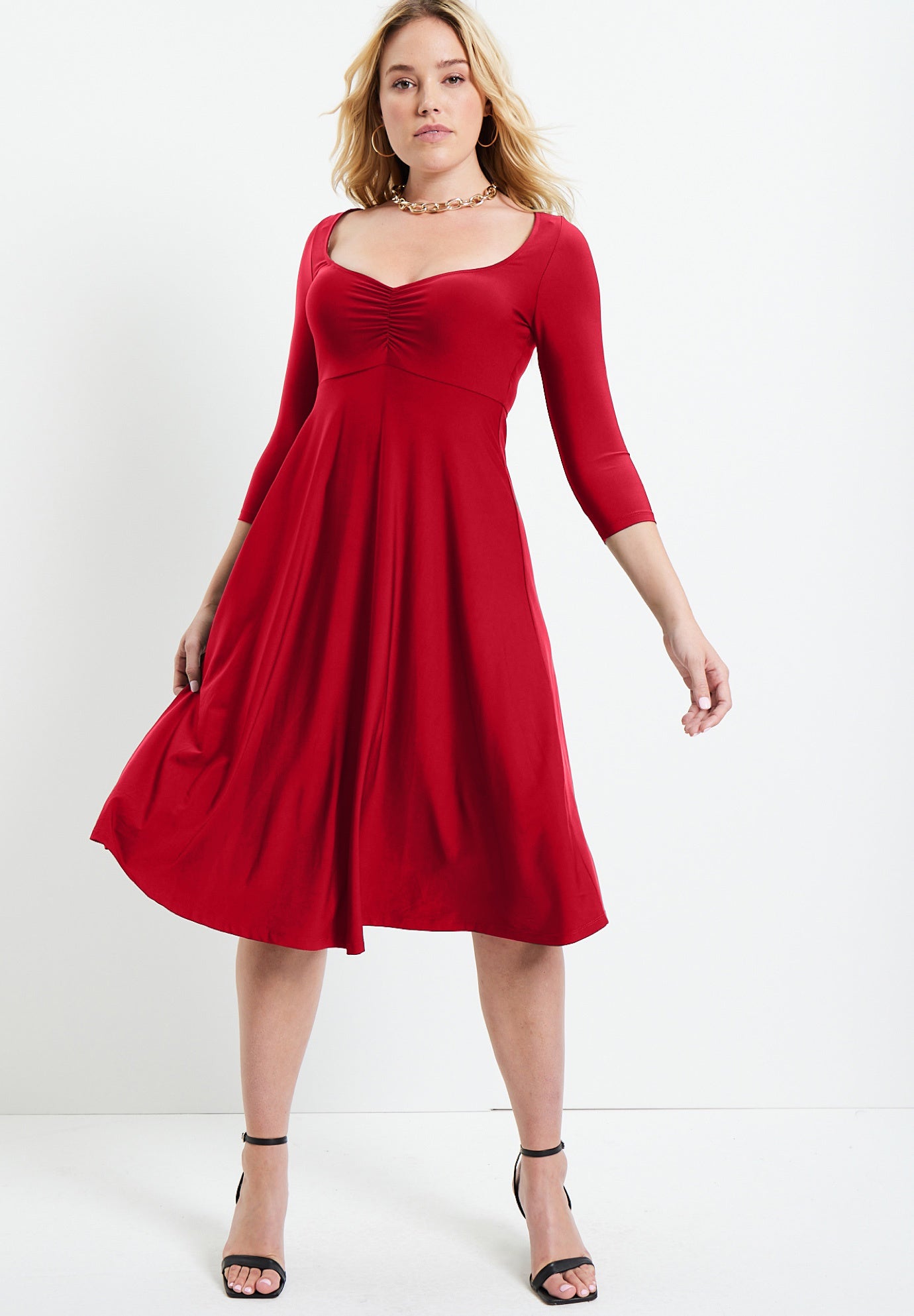Sweetheart Swing Dress image number 0