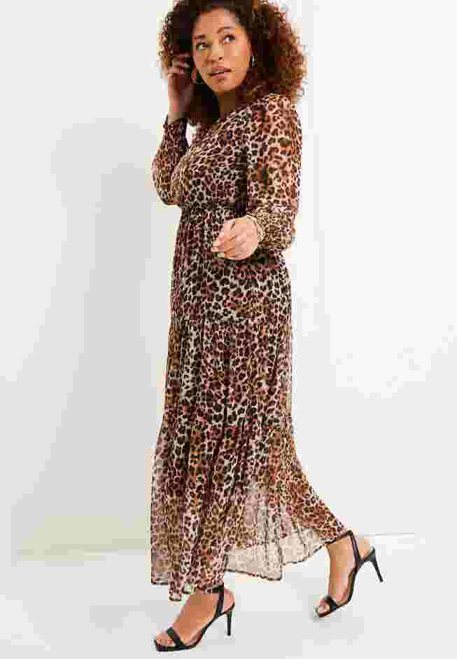 Tiered Maxi Dress image number 4